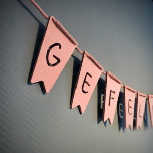 Vlaggenlijn | Gefeliciteerd