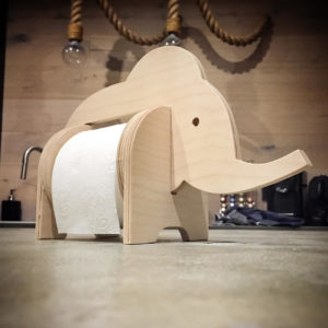 Toiletrolhouder Olifant