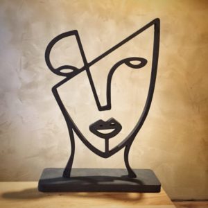 Justline Woman in Blue Medium